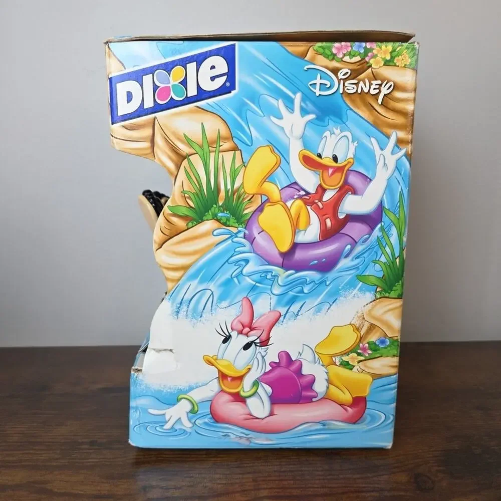 DS Vintage Y2K‎ 2003 Dixie Cup Disney Mickey Pluto Cup Dispenser Holder Bathroom